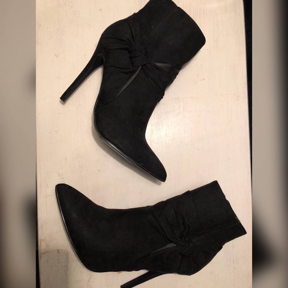 Black Heeled Booties